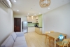 A brand new 1 bedroom apartment with lake view for rent in Quang An, Tay Ho